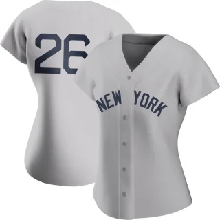 Women's Authentic Gray DJ LeMahieu New York Yankees 2021 Field of Dreams Jersey