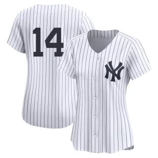 Women's Limited White Brian Roberts New York Yankees Yankee Home 2nd Jersey