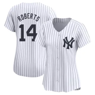 Women's Limited White Brian Roberts New York Yankees Yankee Home Jersey