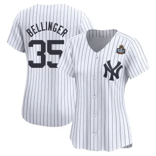 Women's Limited White Cody Bellinger New York Yankees Yankee Home 2024 World Series Jersey