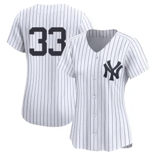 Women's Limited White Ryan Yarbrough New York Yankees Yankee Home 2nd Jersey