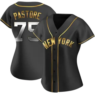 Women's Replica Black Golden Duncan Pastore New York Yankees Alternate Jersey