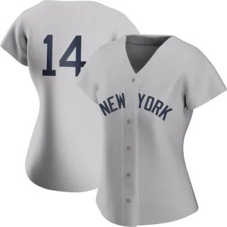 Women's Replica Gray Brian Roberts New York Yankees 2021 Field of Dreams Jersey