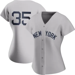Women's Replica Gray Cody Bellinger New York Yankees 2021 Field of Dreams Jersey