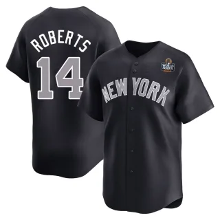 Youth Limited Navy Brian Roberts New York Yankees Alternate 2024 World Series Jersey