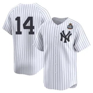 Youth Limited White Brian Roberts New York Yankees Yankee Home 2nd 2024 World Series Jersey