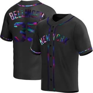 Youth Replica Black Holographic Cody Bellinger New York Yankees Alternate Jersey