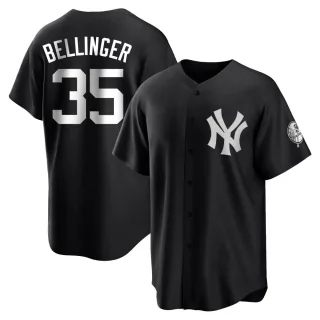 Youth Replica Black/White Cody Bellinger New York Yankees Jersey