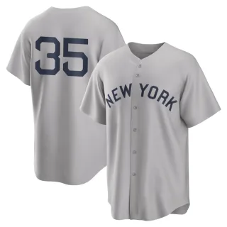 Youth Replica Gray Cody Bellinger New York Yankees 2021 Field of Dreams Jersey